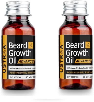 Ustra Beard Growth Oil Advanced 60 Ml Pack Of 2 Hair Oil Price In India Buy Ustra Beard Growth Oil Advanced 60 Ml Pack Of 2 Hair Oil Online