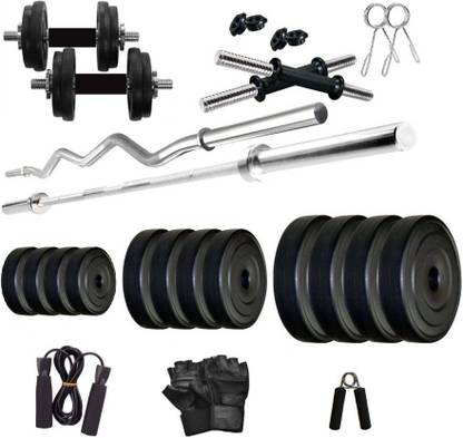 Star X 50 Kg 50 Kg Pvc Weight With Rods And Accessories Home Gym Combo Price In India Buy Star X 50 Kg 50 Kg Pvc Weight With Rods And Accessories