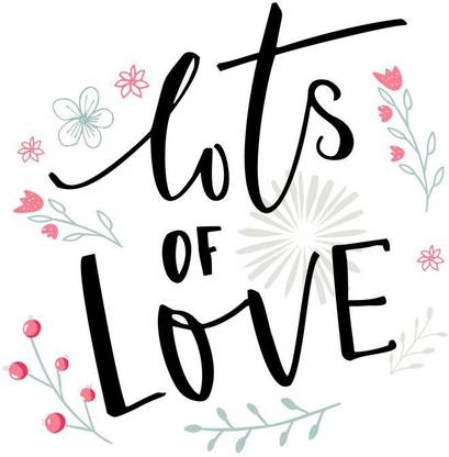 Lots Of Love Poster Valentine Poster Love Birds Poster Love Quotes Romantic Quotes Size 12x18 Inch Paper Print Quotes Motivation Posters In India Buy Art Film Design Movie Music Nature And Educational Paintings Wallpapers At Flipkart Com