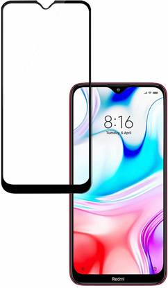 NKCASE Edge To Edge Tempered Glass for Redmi 8