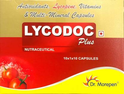 dr morepen lycodoc plus lycopene multivitamin capsules pack of 90