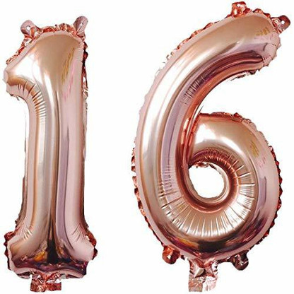 Gold 16 balloons Clearance