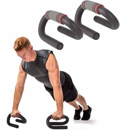 Press Up Bar Pair with Non-Slip Foam Handles for Extra Grip Yeaphy Fitness Push Up Bar Stand Push-Up Press-Up Stand for Chest 1 Pair Arms and Shoulder Training Exercise Workout 