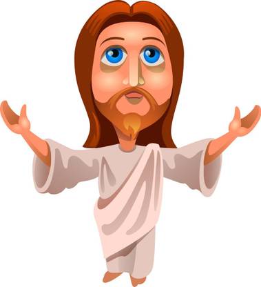 KD cute Jesus Sticker Poster|Religious poster|Christian Poster Paper Print - Religious posters in India - Buy art, film, design, movie, music, nature and educational paintings/wallpapers at KD cute Jesus Sticker Poster|Religious poster|Christian Poster Paper Print - Religious posters in India - Buy art, film, design, movie, music, nature and educational paintings/wallpapers at
