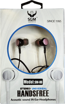 SGM YAAN SM 06 Wired Headset Price in 