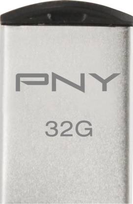 PNY PFMM2032-BR20 32 GB Pen Drive  (Silver)