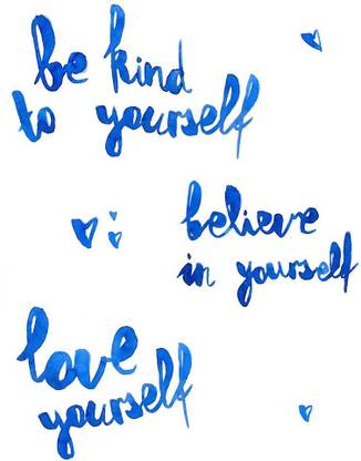 Be Kind To Yourself Premium Wall Quotes Poster Motivational And Inspirational Paper Print Quotes Motivation Posters In India Buy Art Film Design Movie Music Nature And Educational Paintings Wallpapers At