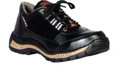 JK STEEL JKPA057BLK Steel Toe Genuine Leather Safety Shoe Price in ...