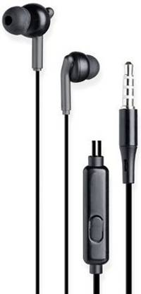 ZEBRONICS Zb-Bro Earphone Wired Headset  (Black, In the Ear)