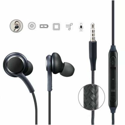 ATSolutions Headphone Earphones for Samsung Galaxy S10 Earphone Wired  Stereo Deep Bass Head Hands-Free Headset