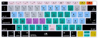 Saco Hot Key Function Shortcut Silicone Keyboard Cover Skin Avid Pro Tools Laptop Keyboard Skin Price In India Buy Saco Hot Key Function Shortcut Silicone Keyboard Cover Skin Avid Pro Tools