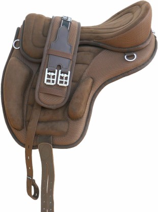 WILDRACE Treeless Leather saddle 