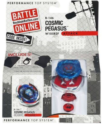 Ryker Cosmic pegasus Bey Blade Hasbro 