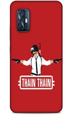 WolfMan Back Cover for Vivo V17 (Thain-Thain) Pubg Funny Quotes Printed -  WolfMan : 