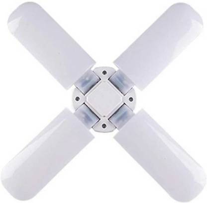 Viyasha B22 Foldable Light Fan Blade, Bright White Ceiling Fan Light Bulbs