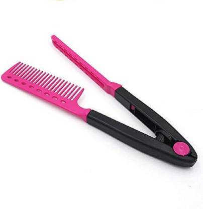 Sweetpea 1Pc Professional Hair clips V-clip Design Curly Hairpins  Hairdressing Styling Tool Curl Brush Combs Hair Straightener Comb Hair  Straightener - Sweetpea : 