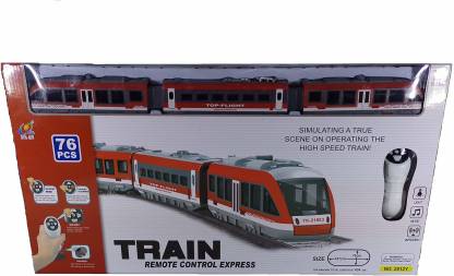 STYLO Simulation Model Remote Control High-Speed Express Train Set with  Light & Music - Simulation Model Remote Control High-Speed Express Train  Set with Light & Music . Buy Bullet Train Set toys
