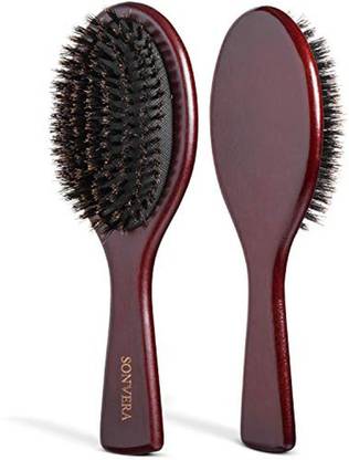 Sonvera Boar Bristle Hair Brush Men Mens Brush Hair Brushes For Women