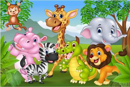 The Jungle Book Cartoon Poster -Kids Poster- High Resolution - 300 GSM - Glossy/Matte/Art Paper Print - Animation & Cartoons posters in India - Buy art, film, design, movie, music, nature and The Jungle Book Cartoon Poster -Kids Poster- High Resolution - 300 GSM - Glossy/Matte/Art Paper Print - Animation & Cartoons posters in India - Buy art, film, design, movie, music, nature and