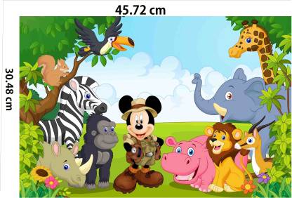 The Jungle Book Cartoon Poster-Kids Poster|Poster For Kids room-High  Resolution - 300 GSM - Glossy/Matte/Art Paper Print - Animation & Cartoons  posters in India - Buy art, film, design, movie, music, nature