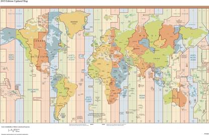 24 X 36 World Map