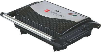 cello Super Club 200+ Open Grill  (Black)