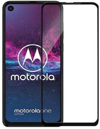 NKCASE Edge To Edge Tempered Glass for Motorola One Action