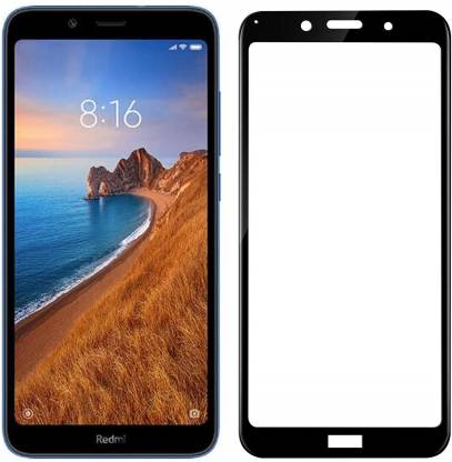 NKCASE Edge To Edge Tempered Glass for Redmi 7A