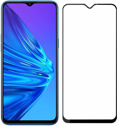 NKCASE Edge To Edge Tempered Glass for Realme 5i