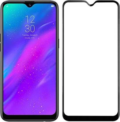NKCASE Edge To Edge Tempered Glass for Realme C2