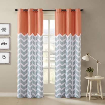 Indiancraft 154 Cm 5 Ft Polyester Window Curtain Pack Of 2 At Best In India Flipkart Com Ft Polyester Window Curtain Pack, Orange Chevron Curtains