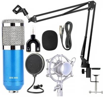 Techtest BM800 Broadcasting Studio Recording Condenser Microphone Microphone with kit