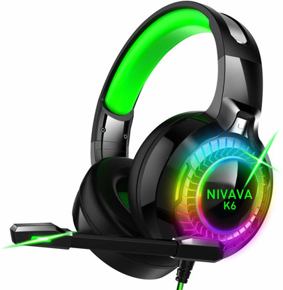 Nivava Gaming Headset for PS4, Xbox One 
