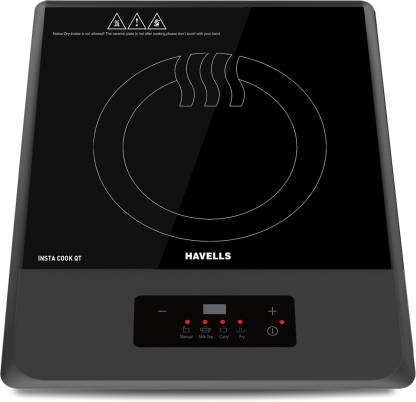HAVELLS by Havells INSTA COOK QT Induction Cooktop  (Grey, Push Button)