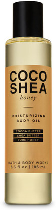 coco shea honey oil bath and body works