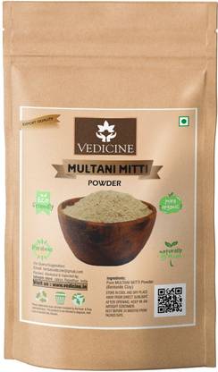Vedicine 100 Pure Multani Mitti Powder Fine Powder For Ubtan Price In India Buy Vedicine 100 Pure Multani Mitti Powder Fine Powder For Ubtan Online In India Reviews Ratings Features Flipkart Com It is rich in numerous minerals including magnesium, silica, quartz face packs made with multani mitti as the primary ingredient give you freedom from acne and blemishes. vedicine 100 pure multani mitti powder fine powder for ubtan