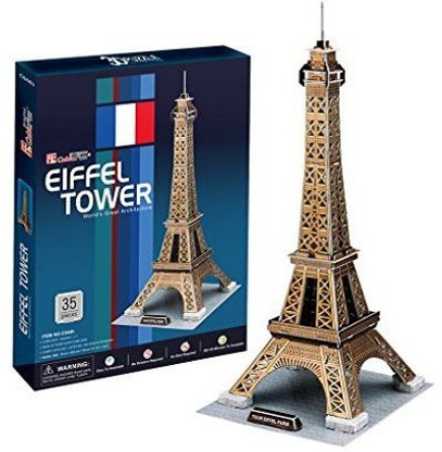 Cubicfun Eiffel Tower (France) 3D 