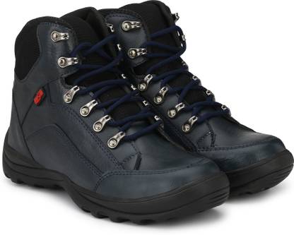 MANSLAM MSL26-Blue Steel Toe Synthetic Leather Safety Shoe (Blue, S1)
