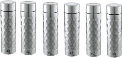 Cello H2o Style Stainless Steel Fridge Bottle 1000 Silver 6pc 1000 Ml Bottle Buy Cello H2o Style Stainless Steel Fridge Bottle 1000 Silver 6pc 1000 Ml Bottle Online At Best Prices