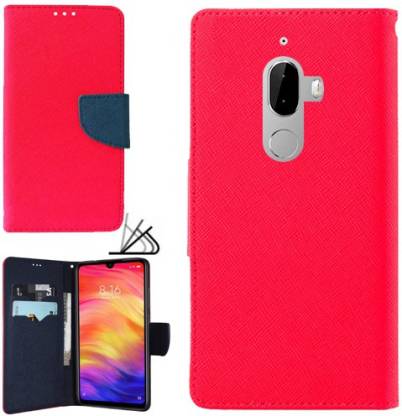 MYSHANZ Flip Cover for 10 or G, 10 or G flip cover, 10 or G Desginer Flip cover, 10 or G mobile flip cover (Red)