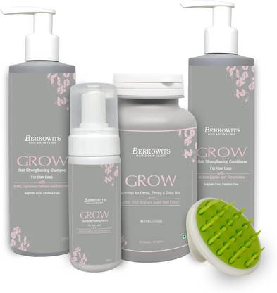 Berkowits Grow Hair Loss Package for Strong Shiny and Dense Hair Price in India - Buy Berkowits Grow Hair Loss Package for Strong Shiny and Dense Hair online at Berkowits Grow Hair Loss Package for Strong Shiny and Dense Hair Price in India - Buy Berkowits Grow Hair Loss Package for Strong Shiny and Dense Hair online at