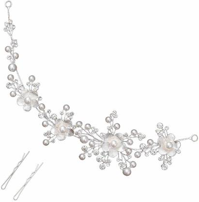 RaHee Fashion Jewellery Floral Stone Hair Chain Clip with Pins accessories  for Women and Girls Hair Accessory Set Price in India - Buy RaHee Fashion  Jewellery Floral Stone Hair Chain Clip with