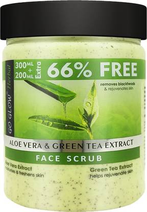 Go Glow Berina Aloevera Tea Tree Extract Face Scrub Price In India Buy Go Glow Berina Aloevera Tea Tree Extract Face Scrub Online In India Reviews Ratings Features