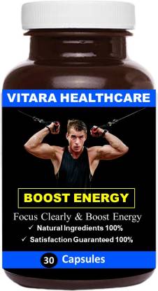 Vitara Healthcare NATURAL ENERGY BOOSTER | FOR ENHENCE ENERGY (PACK OF 1) Energy Bars  (100 g, PLANE)