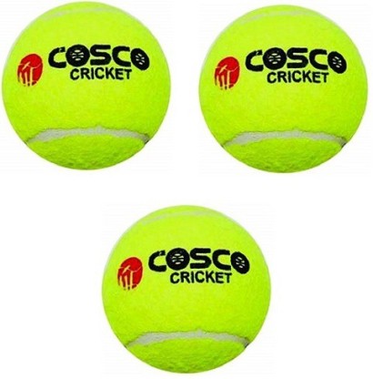 Pack of 3 ND Heavy Tennis Ball Cricket Ball 