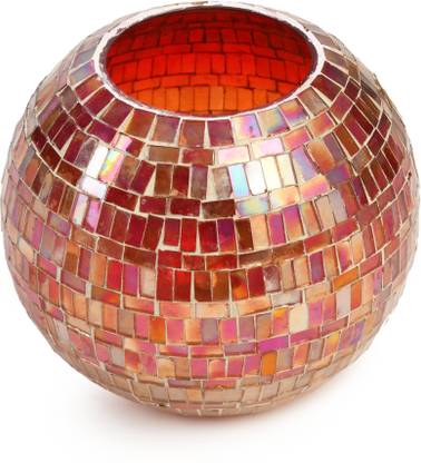 RoyalKues Handmade Creative Authentic Classic for Home Decorations Assorted Without Candles Glass Tealight Holder