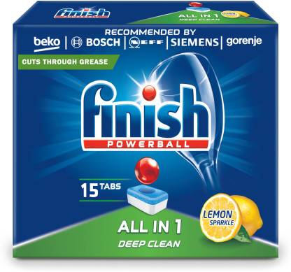finish all in one max dishwasher tablets 15 s lemon dishwashing detergent