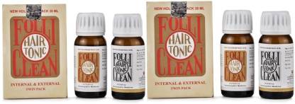 Dr. Wellmans FOLLI HAIR TONIC CLEAM PACK OF 4 - Price in India, Buy Dr.  Wellmans FOLLI HAIR TONIC CLEAM PACK OF 4 Online In India, Reviews, Ratings  & Features 