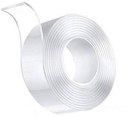 Zuru Bunch Grip Tape 3 8ft 3m Reusable Washable Adhesive Silicone Tape Multi Functional Anti Slip Double Sided Sticky Strips Universal Anti Slip Gel Pads Sticky Tape Gel Tape Roll Wall Stickers 3m 3 M Double Sided Tape Price In India