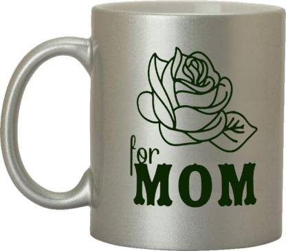 RADANYA RNDPMG229SA Mothers Day Funny Christmas Gifts Coffee for Mom, For Mom Coffee, Best Birthday Gift for Mom, Mother Cup, White 11 Oz Ceramic Coffee Mug